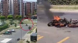 Intento de hurto desencadena balacera en barrio de Cali: video captó lo sucedido - Cali - Colombia