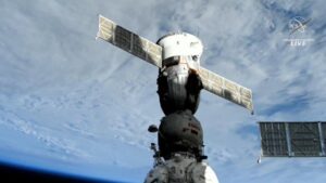 La Soyuz MS-23 se desacopla de EEI para traer a la Tierra al hispano Frank Rubio