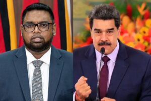 La pelea por el Esequibo se va a las redes de Nicolás Maduro e Irfaan Ali