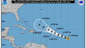 Tormenta tropical Lee podría convertirse pronto en huracán rumbo al Caribe