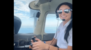 La venezolana Stefany Belandria es la piloto más joven certificada
