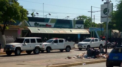 Lanzan granada en farmacia de Maracaibo