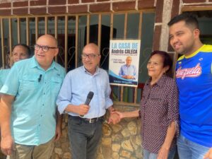 "Las Casas con Caleca serán punto de encuentro y organización ciudadana", afirmó Andrés Caleca