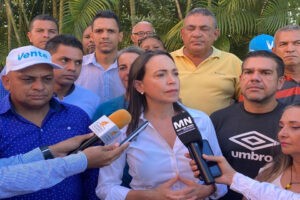 Machado denuncia amedrentamiento en Monagas