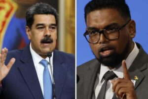 Maduro pidió al presidente de Guyana evitar una “escalada del conflicto” y no permitir que el territorio esequibo en una “sucursal” de ExxonMobil