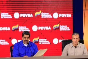 Maduro se victimizó hablando de la supuesta “guerra económica” contra Pdvsa, pero ni mencionó a El Aissami (+Video)
