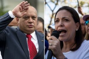 Maduro y Diosdado Cabello insisten que María Corina Machado está inhabilitada y no participará en la presidencial (+Videos)