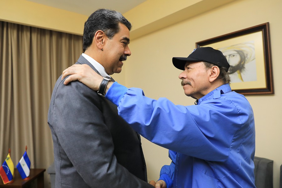 Maduro y Ortega ratifican compromisos de cooperación internacional