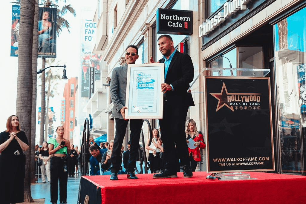 Marc Anthony Recibe su Estrella en el Paseo de la Fama de Hollywood – El Venezolano News