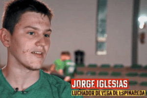 Muere a los 20 aos Jorge Iglesias, joven promesa de la lucha leonesa