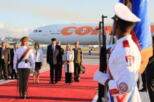 Nicolás Maduro llegó a Cuba para cumbre G77+China