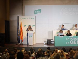 Nogueras (Junts) afirma que no cederán "ni medio milímetro" en la defensa de Cataluña