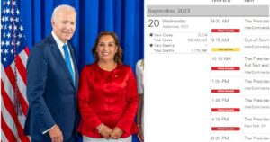 Presidencia asegura que Dina Boluarte se reunió con Joe Biden, pero agenda oficial de EE.UU. la desmiente