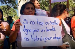 Protestas por dignidad laboral incrementan tensión social en Venezuela