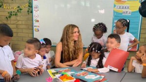 Shakira inaugura colegio en Barranquilla