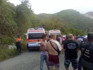 Siete personas lesionadas en el accidente de Patanemo siguen hospitalizadas 