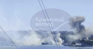 Ucrania atacó el cuartel general de la armada rusa en el Mar Negro: “Prometimos que ‘habría más’”