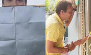 Vandalizan valla publicitaria de Alfredo Varela, candidato a Gobernación de Atlántico - Barranquilla - Colombia