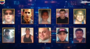 Venezuela publica lista de los 10 criminales más buscados