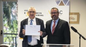 Xavier Gil Pecharromán (elEconomista), galardonado por Aspac en los premios a la Excelencia Concursal