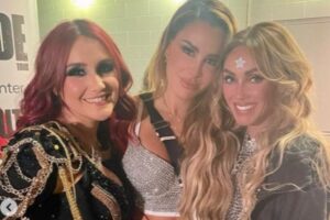 el emotivo reencuentro entre Ninel Conde con Anahí y Dulce María durante concierto de RBD (+Videos)