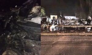 TrÃ¡gico accidente en BoyacÃ¡: tractomula y carro de una familia quedaron destrozados