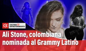 Ali Stone, la colombiana nominada al Grammy Latino por mejor canción pop rock - Música y Libros - Cultura