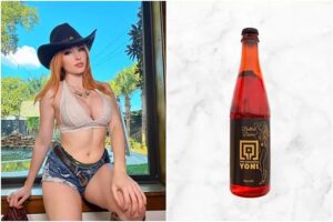 Amouranth, la sexy streamer estadounidense, tiene nuevo negocio... cerveza con sabor a su vagina