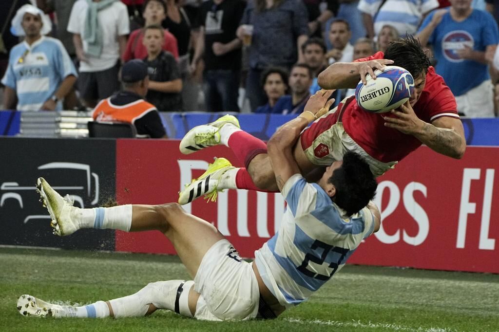 Argentina vence a Gales y se convierte en semifinalista por la