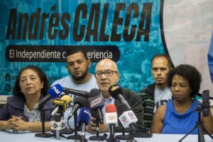 Caleca no se retira y pide a quienes no tienen candidatos apoyar la Primaria