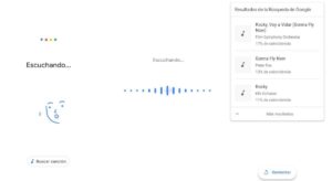 Cómo buscar en Google una canción con solo tararearla o silbarla