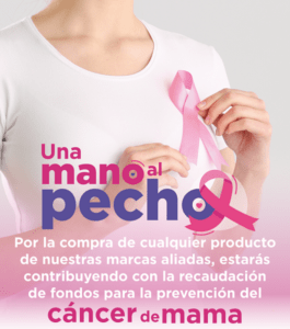 Conoce cuáles marcas puedes comprar en Farmatodo para apoyar a fundaciones que trabajan en la prevención del cáncer de mama