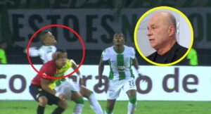 Críticas a Carlos Antonio Vélez por contradecir tarjeta roja a Nacional en Copa