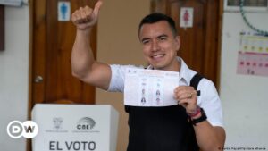 Daniel Noboa virtual ganador del balotaje en Ecuador – DW – 16/10/2023