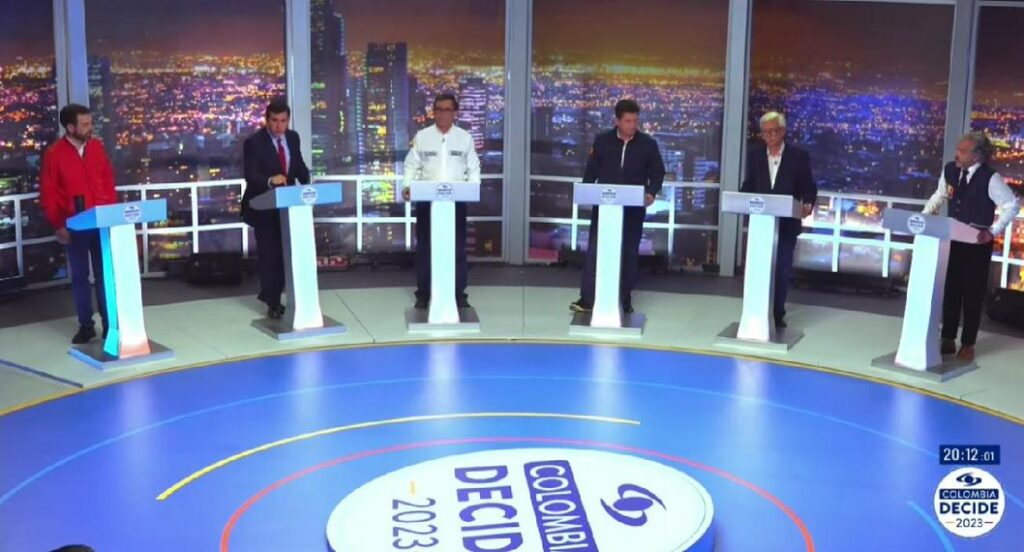 Debate a la Alcaldía de Bogotá, de Noticias Caracol: qué dijeron candidatos