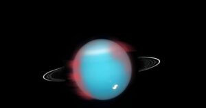 Descubren que Urano tiene una aurora infrarroja