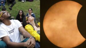 Eclipse solar 14 de octubre En Vivo: así se empieza a ver en Bogotá, Cali y Medellín - Otras Ciudades - Colombia