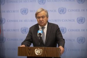 Guterres reitera su llamamiento a un alto el fuego humanitario y a la liberación incondicional de rehenes en Gaza