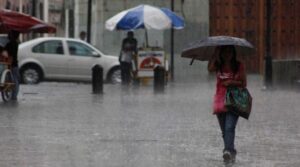 Inameh alerta de lluvias en nueve regiones del país este domingo