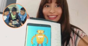 Inteligencia artificial Iway, el robot con IA que eleva la experiencia de aprendizaje en las escuelas rurales