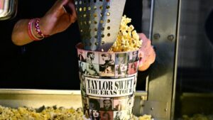 La cinta de Taylor Swift rompe el récord de estreno para películas de conciertos