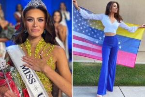 La fabulosa respuesta que le terminó de dar la corona a la venezolana-estadounidense Noelia Voigt como Miss USA 2023 (+Video)