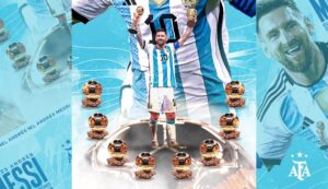 "La octava maravilla": el homenaje de la selección argentina a Messi y su Balón de Oro - AlbertoNews
