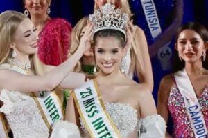 La respuesta que dio Andrea Rubio antes de ganar la novena corona del Miss International para Venezuela (+Video)