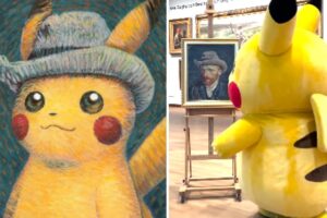 Las imágenes de Pokemón en el Museo de Van Gogh que causaron furor en redes