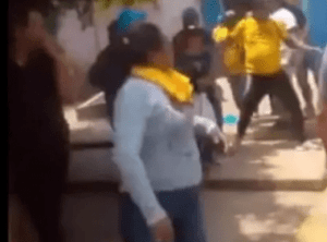 María Corina Machado es agredida por Militantes de Primero Justicia