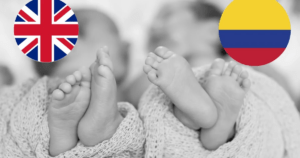Mellizos británicos nacidos de un donante colombiano conocerán a su padre