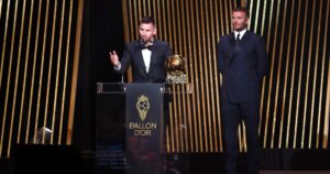 Messi, la efigie del Balón de Oro