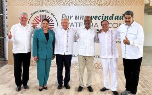 Nicolás Maduro asistió a la cumbre migratoria en México con otros 11 países