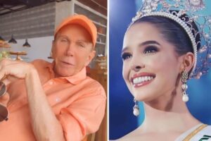 Osmel Sousa felicita a Andrea Rubio por su corona del Miss International (+Video)
